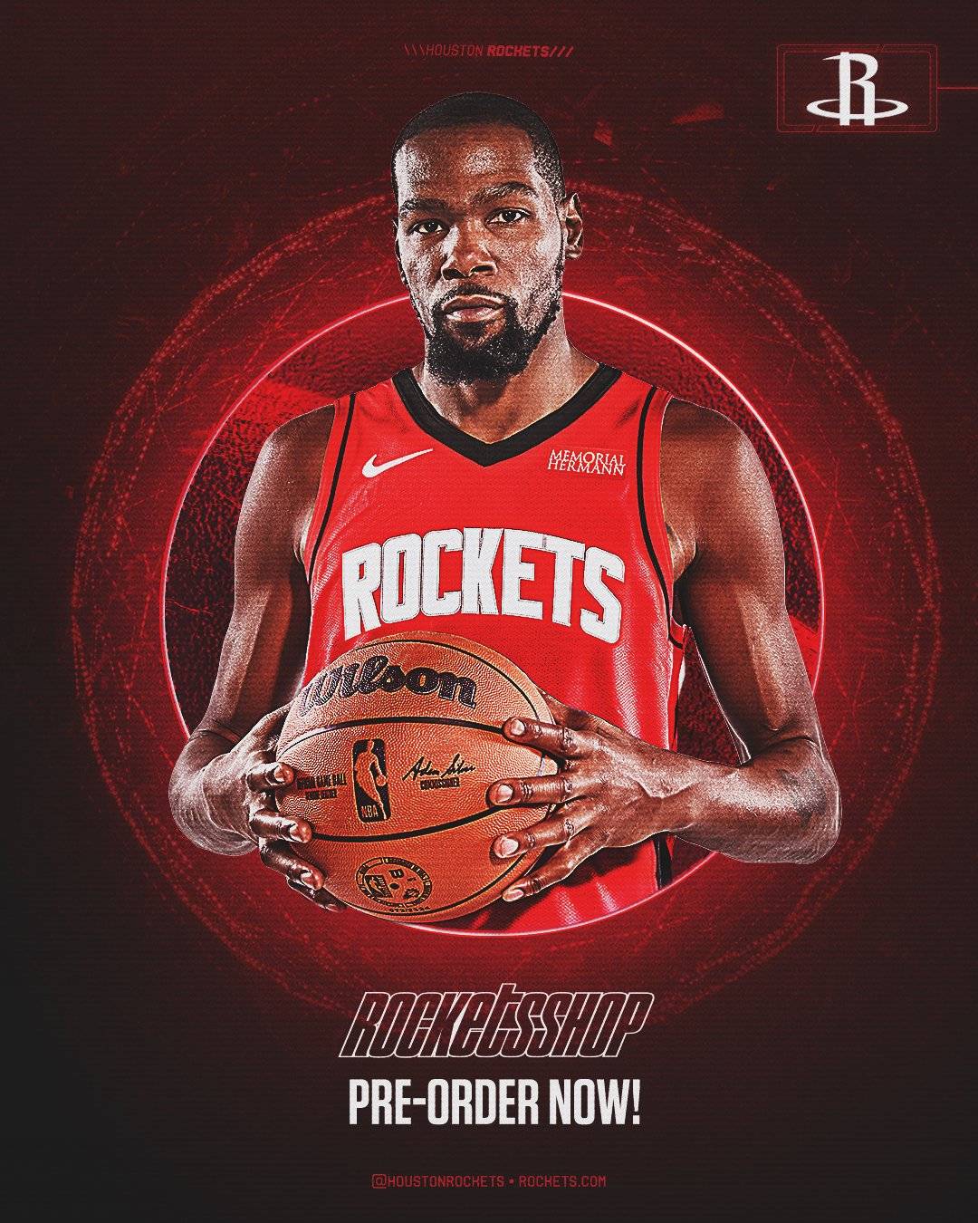 歷史上的第一個7派對交易得出了結(jié)束！火箭正式宣布Durant + Capela加入